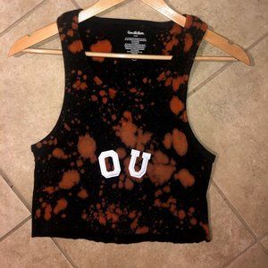 Bleached OU Cropped Tank
